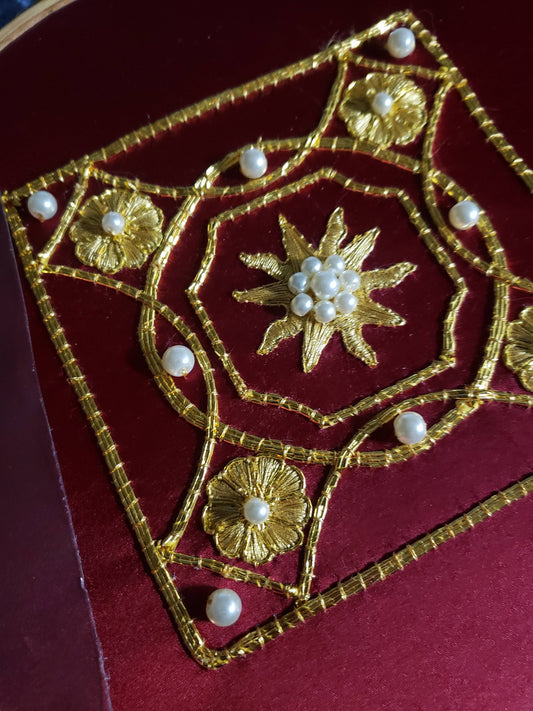 Queen Elizabeth I Armada Gown Goldwork Embroidery Kit — 1588 Tudor Replica