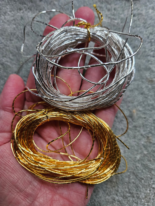 100 Yards of Gold Toned extra Large Smooth Cording
