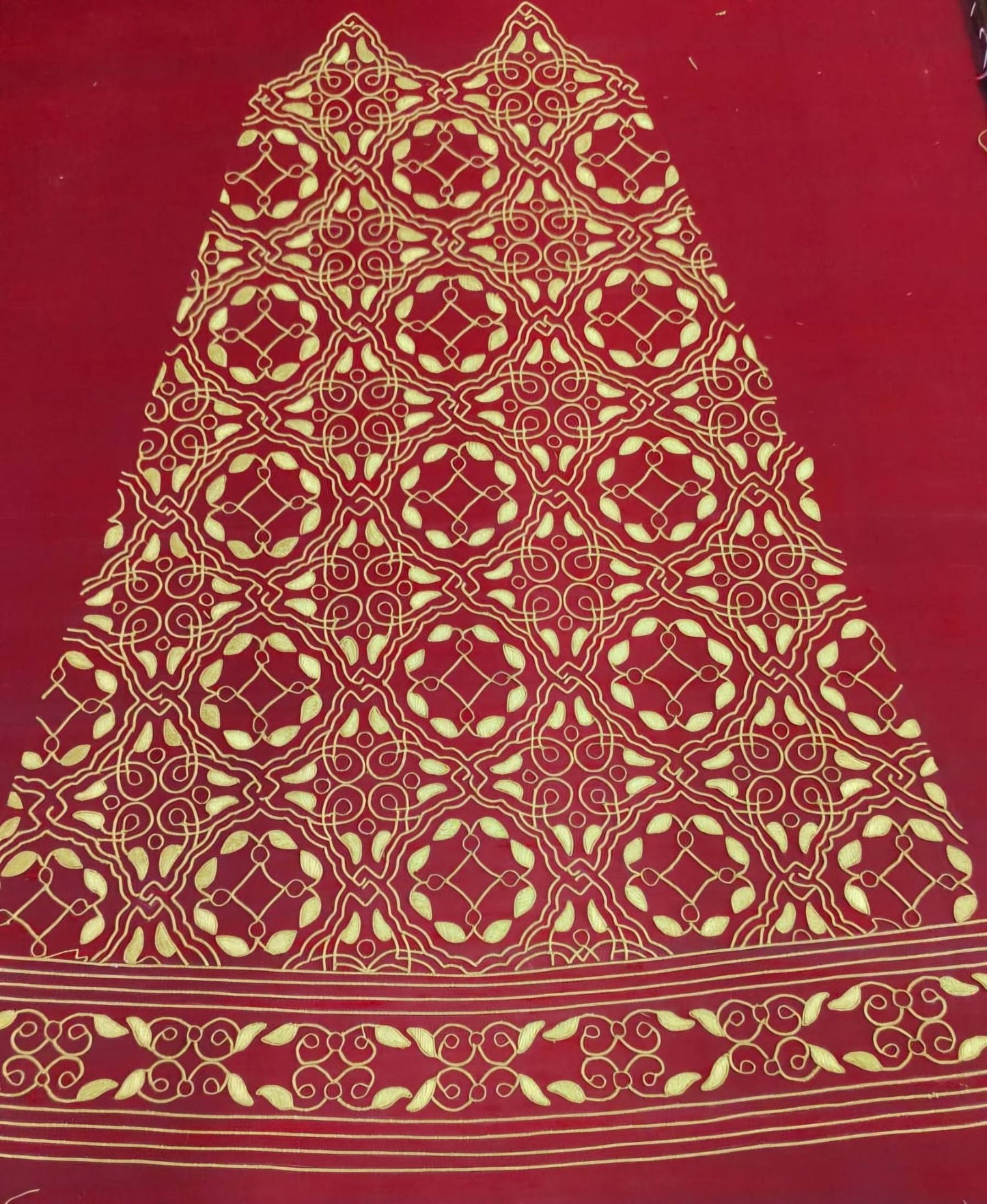 Queen Katherine Parr underskirt panels without gems or pearls