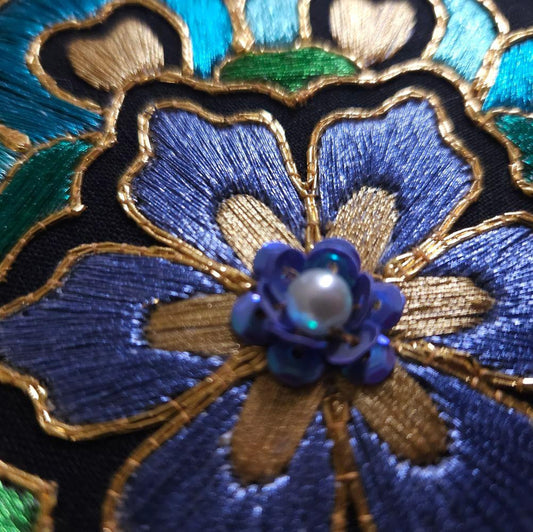 Polychrome Silver leaf Embroidery Kit