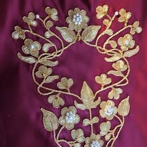 Embroidery Kit Elizabethan Flowers Bodice