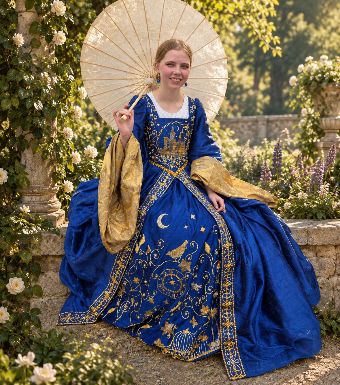 Cinderella Bodice, over skirt and underskirt panel custom