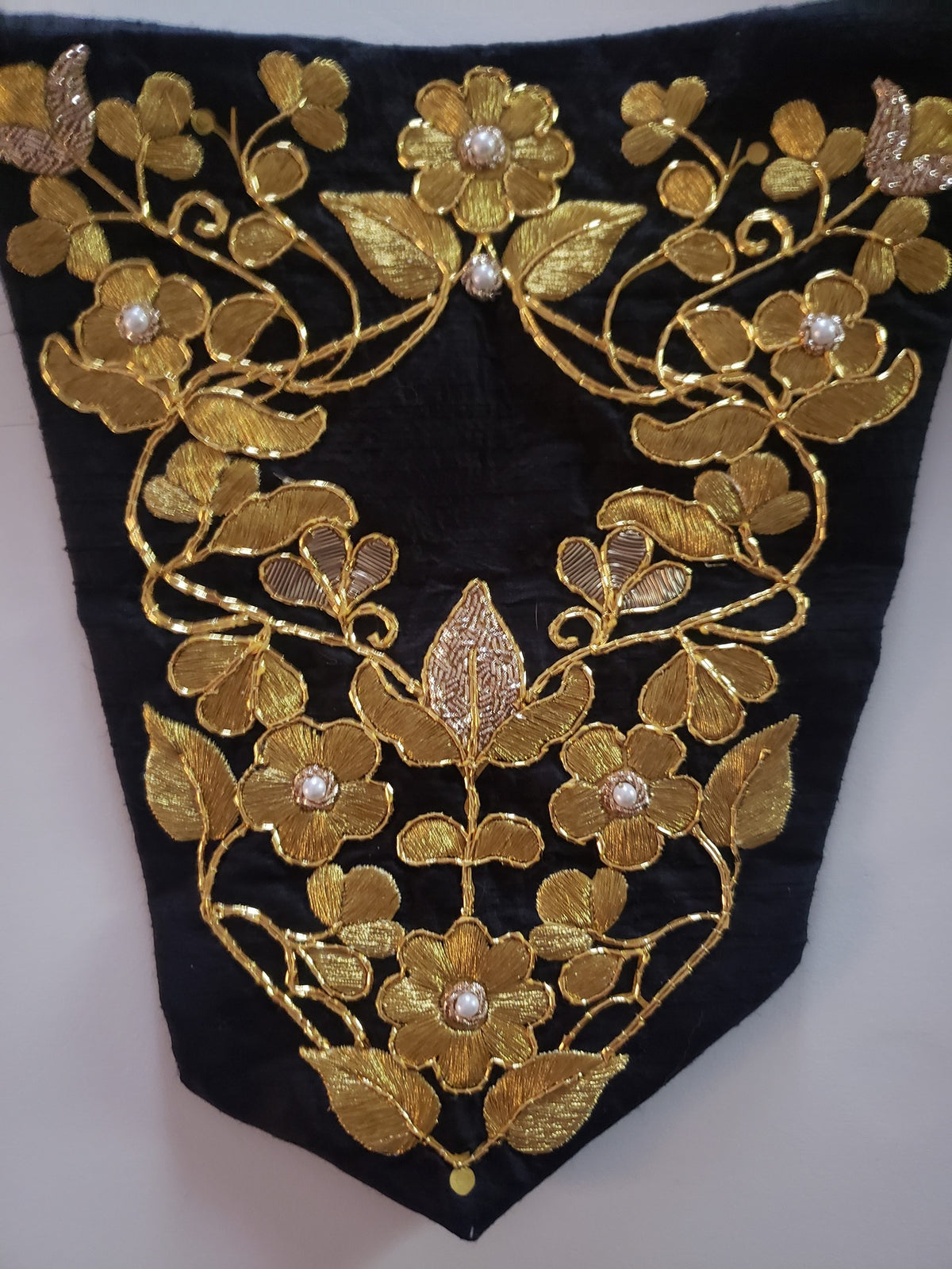 Embroidery Kit Elizabethan Flowers Bodice