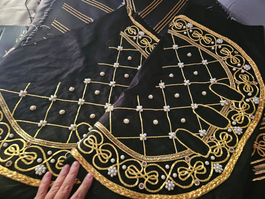 Grid and Knotwork Sleeve Lowers